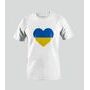 T-shirt UKRAINIAN BIG HEART white