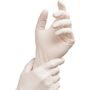 Disposable nitrile gloves, powder-free WHITE 100 u. size L