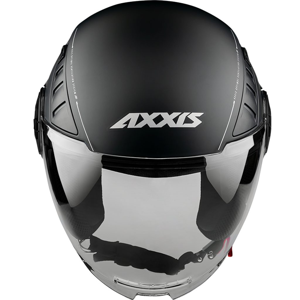 JET helmet AXXIS METRO ABS solid black matt XXL - AXXIS - METRO SOLID -  kacige AXXIS - METRO, Otvorene - Open face kacige AXXIS, Kacige AXXIS,  Odjeća i kacige, Odjeća