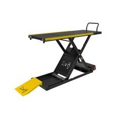 MOTORCYCLE LIFT LV8 GOLDRAKE 800 EG800HCSE.Y WITH ELECTRO-HYDRAULIC UNIT, SPLIT VERSION (YELLOW)