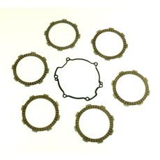 FRICTION PLATES KIT WITH CLUTCH COVER GASKET ATHENA P40230058