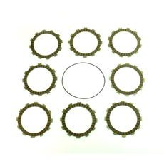 FRICTION PLATES KIT WITH CLUTCH COVER GASKET ATHENA P40230088