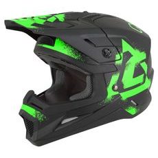 MOTOCROSS HELMET CASSIDA CROSS CUP 2 CREW JUNIOR BLACK MATT/GREEN FLUO L