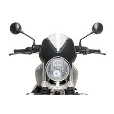 WINDSHIELD PUIG RETROVISION 9338W MATT BLACK TRANSPARENT