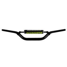 HANDLEBAR ACCOSSATO ALUMINIUM, 28.5 MM CRNI