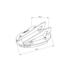 KICKSTAND EXTENSION PUIG 20173N CRNI