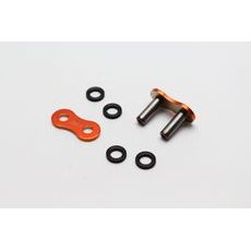 RIVET TYPE CONNECTING LINK EK 520 SRX2 MLJ ORANGE/SILVER
