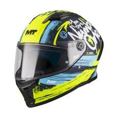 FULL FACE HELMET MT HELMETS STINGER 2 ROCKET C3 MATT XS