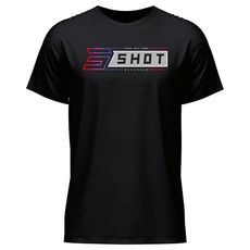 T-SHIRT SHOT GRADIENT A07-54A1-C01-12 CRNI 2XL