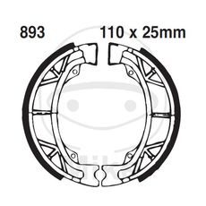 BRAKE SHOE SET EBC 893 EXCLUDING SPRINGS