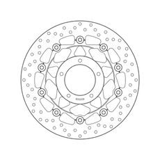 KOČIONA DISK BREMBO 78B40868 FLOATING