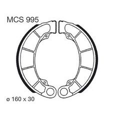 ČELJUSTI KOČNICA (PAKNE) LUCAS MCS 995