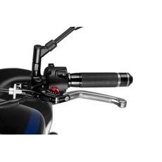 CLUTCH LEVER WITHOUT ADAPTER PUIG 3.0 210PR FOLDABLE SILVER/RED