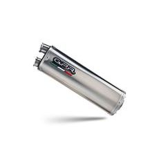 SLIP-ON EXHAUST GPR DUAL INOX E5.H.275.1.DUAL.IO MATTE INOX INCLUDING REMOVABLE DB KILLER AND LINK PIPE