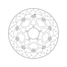 KOČIONA DISK BREMBO 78B408B3 FLOATING