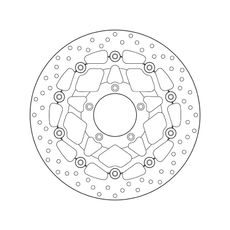 KOČIONA DISK BREMBO 78B40889 FLOATING