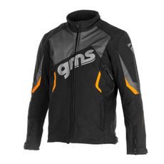 SOFTSHELL JACKET GMS ARROW ZG51017 ORANGE-BLACK M