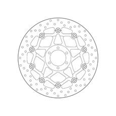 KOČIONA DISK BREMBO 78B40885 FLOATING