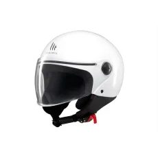 JET KACIGA MT STREET SOLID WHITE
