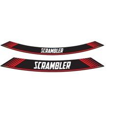 RIM STRIP PUIG SCRAMBLER 9134R CRVEN SET OF 8 RIM STRIPS