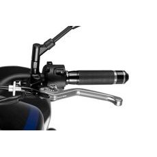 CLUTCH LEVER WITHOUT ADAPTER PUIG 3.0 220PP LONG SILVER/SILVER
