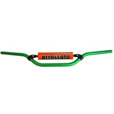 HANDLEBAR ACCOSSATO ALUMINIUM, 22 MM GREEN