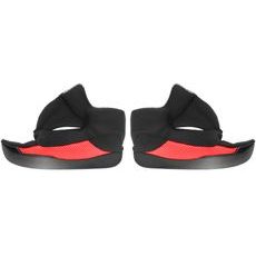 CHEEK PADS CASSIDA CROSS CUP RED/BLACK/GREY XL