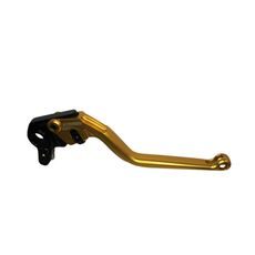 BRAKE LEVER ACCOSSATO FIXED CNC-WORKED ALUMINIUM, GOLD