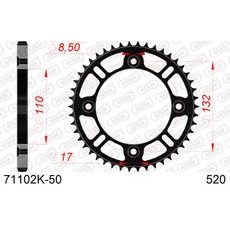 LANČENIK ZADNJI AFAM 71102K-50 50T, 428 CRNI