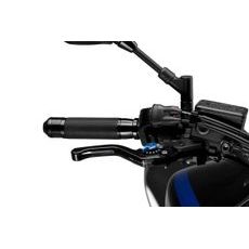 BRAKE LEVER WITHOUT ADAPTER PUIG 3.0 130NA SHORT BLACK/BLUE
