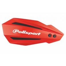 HANDGUARD POLISPORT MX BULLIT 8308500031 WITH MOUNTING SYSTEM RED CR04