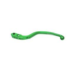 CLUTCH LEVER ACCOSSATO ALUMINIUM, FIXED GREEN