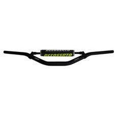 HANDLEBAR ACCOSSATO ALUMINIUM, 28.5 MM CRNI