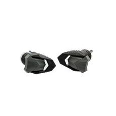 FRAME SLIDERS PUIG R19 21990N BLACK WITH GREY RUBBER