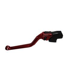 CLUTCH LEVER ACCOSSATO FIXED CNC-WORKED ALUMINIUM, RED