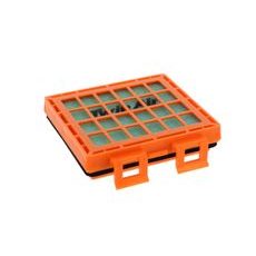 PRE-OILED AIR FILTER TWINAIR 150609P (FLAME RETARDENT) WITH FILTER FRAME