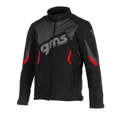 SOFTSHELL JACKET GMS ARROW ZG51017 RED-BLACK S