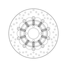 KOČIONA DISK BREMBO 78B40892 FLOATING