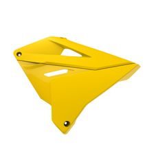 RADIATOR SCOOPS POLISPORT 8423700004 RESTYLING (PAIR) YELLOW/YELLOW