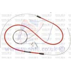 THROTTLE CABLE VENHILL VEN-T1000/RED CRVEN