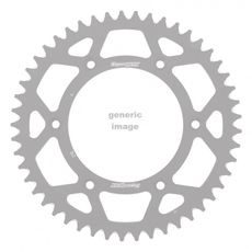 REAR ALU SPROCKET SUPERSPROX RAL-210:49-SLV SILVER 49T, 520