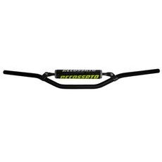 HANDLEBAR ACCOSSATO ALUMINIUM, 22 MM CRNI