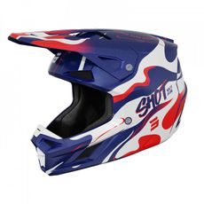 HELMET SHOT SPEED BEAST A05-21OB-C01-11 BLUE / RED PEARLY XL