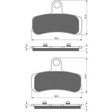 DISK PLOČICE GOLDFREN 275 S33 STREET FRONT