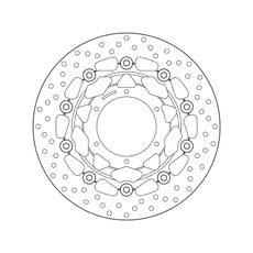 KOČIONA DISK BREMBO 78B40823 FLOATING