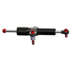 STEERING DAMPER KIT BITUBO RACING MOUNTING WITH RED SHOCK ABSORBER