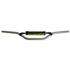 HANDLEBAR ACCOSSATO ALUMINIUM, 22 MM SILVER