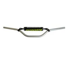 HANDLEBAR ACCOSSATO ALUMINIUM, 22 MM SILVER
