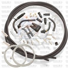 Universal throttle cable kit Venhill U01-4-150-BK 1,35m (4 stroke) Crni