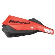 HANDGUARD POLISPORT TRAIL BLAZER 8308800006 WITH UNIVERSAL MOUNTING KIT RED/BLACK